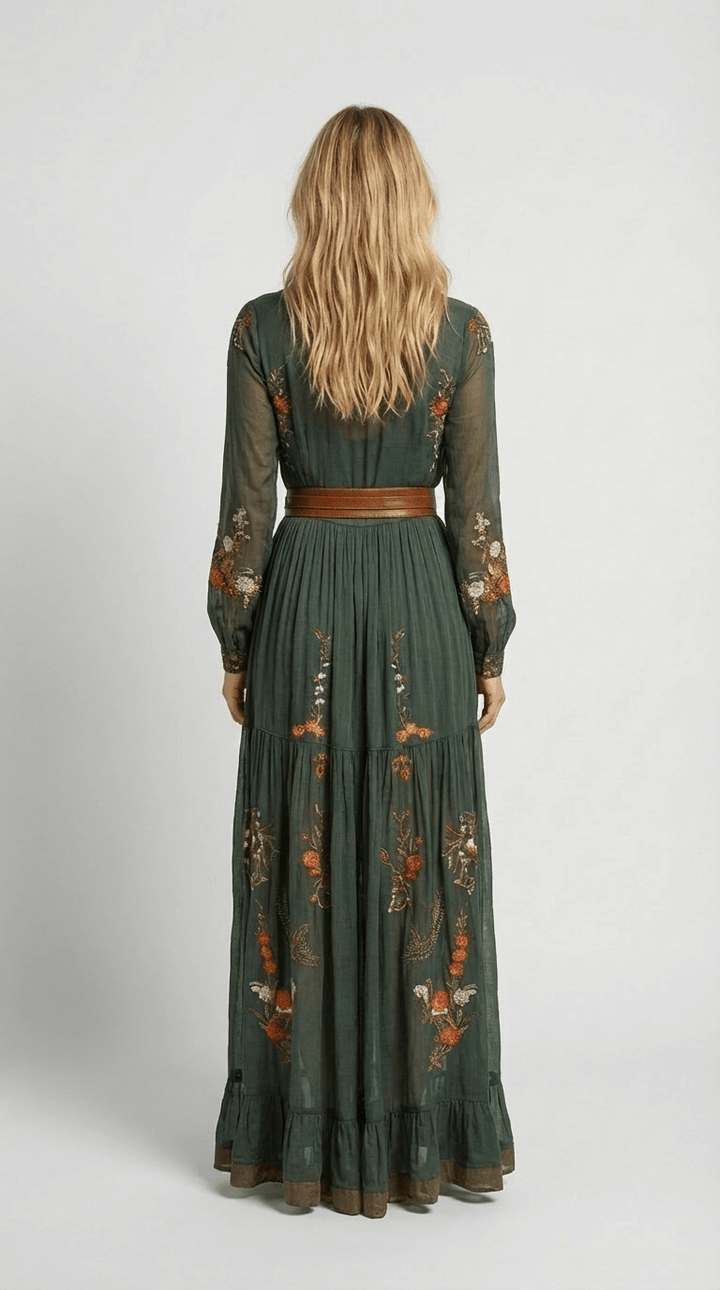 Isaluna - Boho Maxikleid Camilla Stil