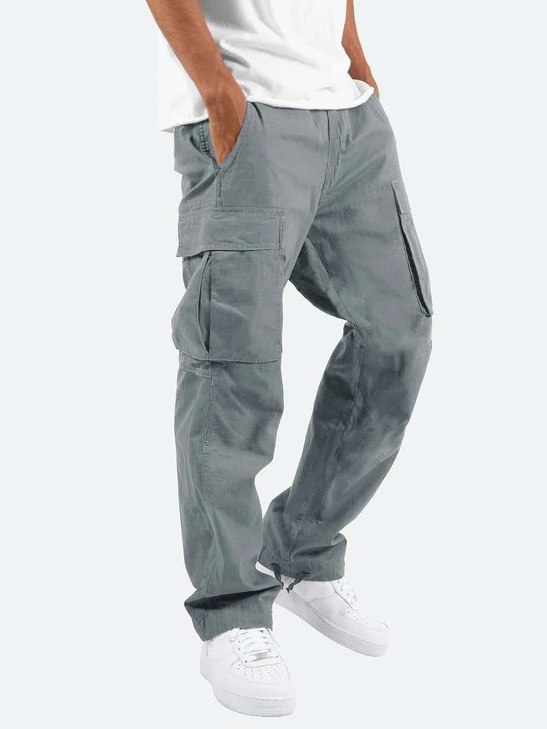 Dylvar - Herren Cargo Hose Gerade Locker Fit