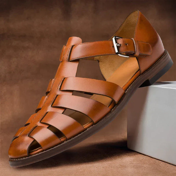 Lunirel - Herren Komfort Sandalen Verstellbar Atmungsaktiv
