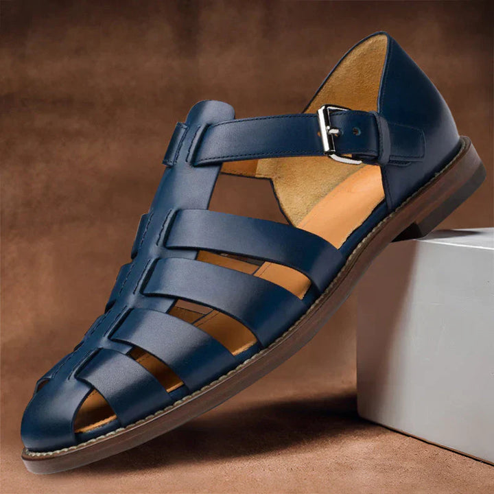 Lunirel - Herren Komfort Sandalen Verstellbar Atmungsaktiv