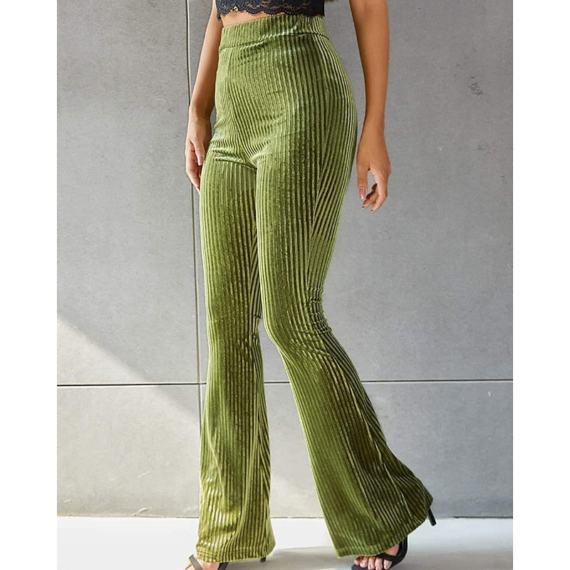 Willow | Ausgestellte Hose mit hoher Taille