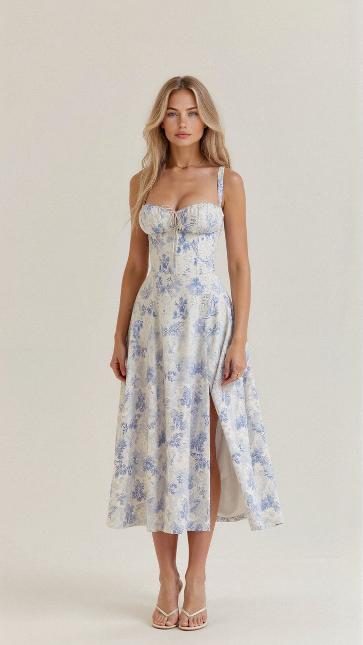 Veyrana – Tailliertes Elegantes Kleid