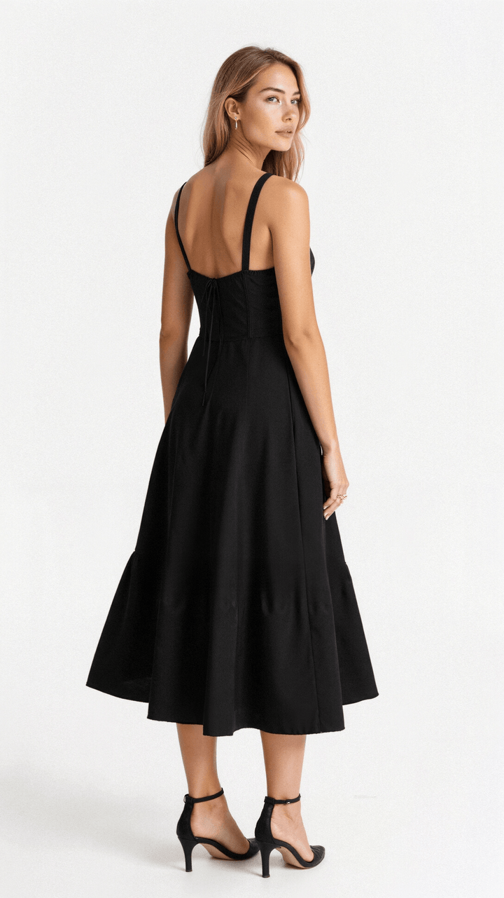 Veyrana – Tailliertes Elegantes Kleid