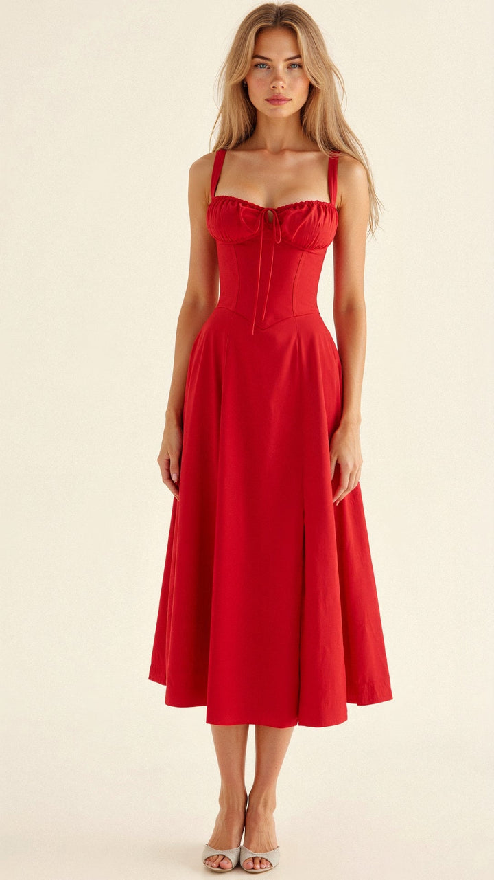 Veyrana – Tailliertes Elegantes Kleid