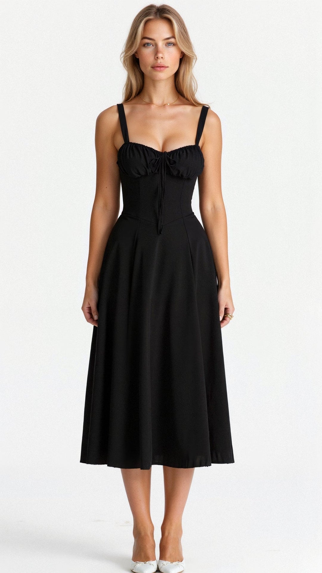 Veyrana – Tailliertes Elegantes Kleid