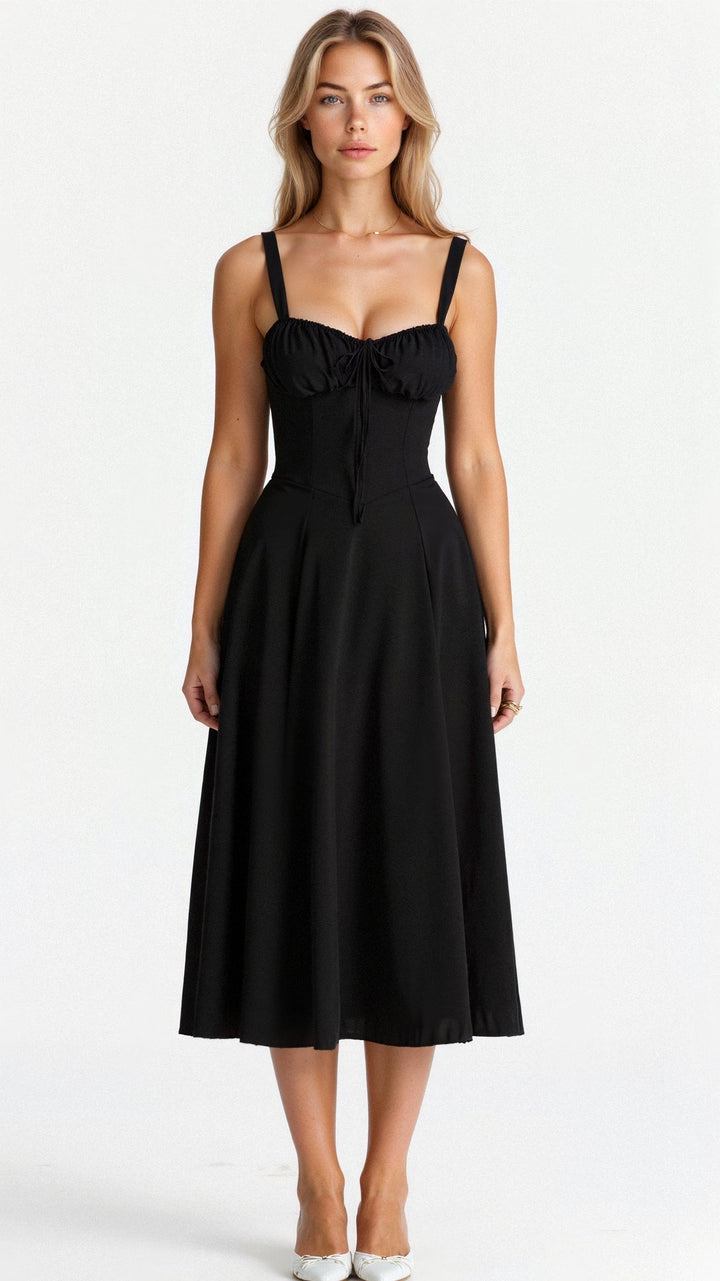 Veyrana – Tailliertes Elegantes Kleid