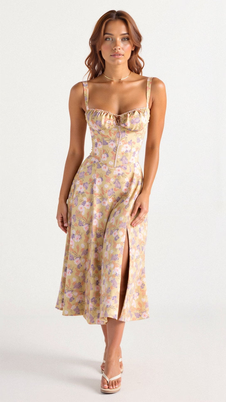 Veyrana – Tailliertes Elegantes Kleid