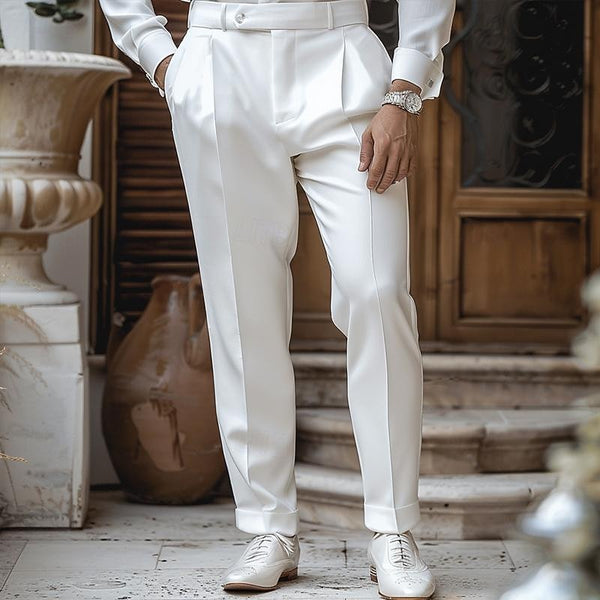 Preston Hollow | Maßgeschneiderte Hose mit geradem Bein