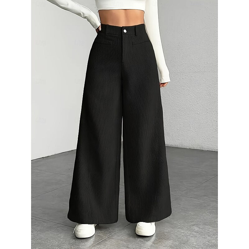 Gwyneth | Weite Hose mit hoher Taille - Image 2
