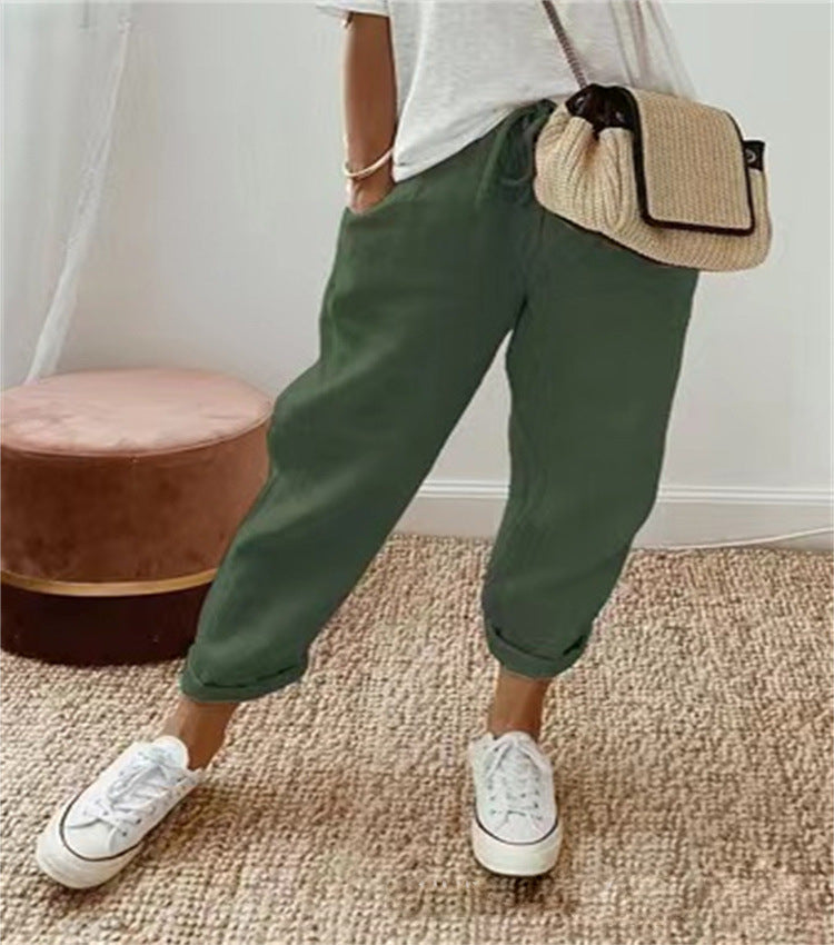 Women Pull-On Dress Pants Elegant Comfort Stretch - Image 6