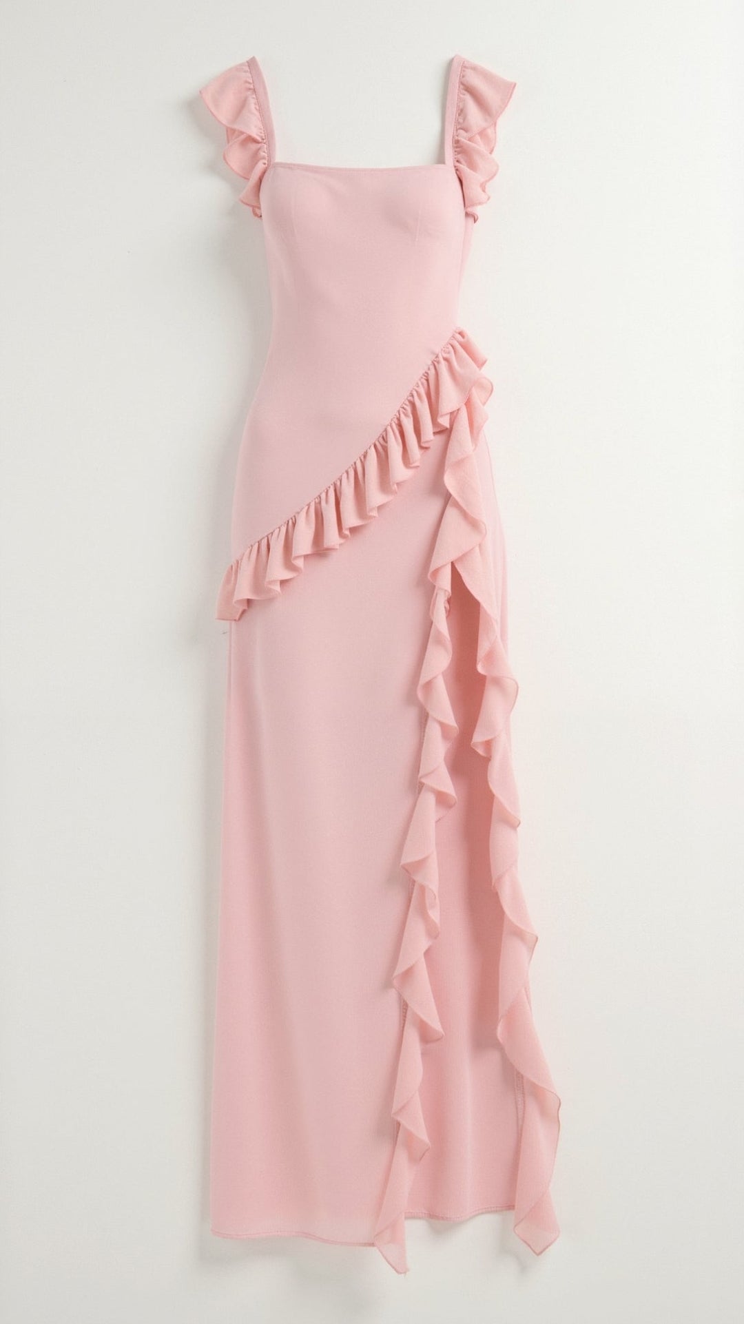 Elavelle – Maxi Kleid Mit Rüschen