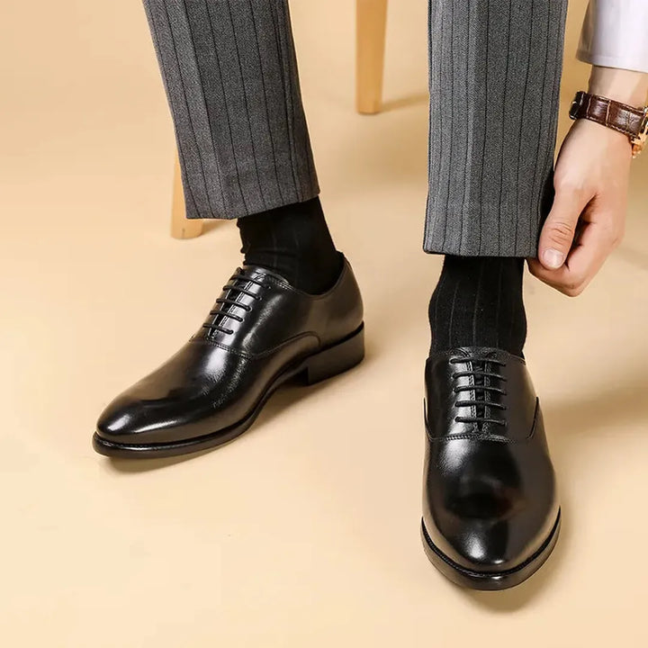 Aurevix - Leder Oxford Herrenschuhe