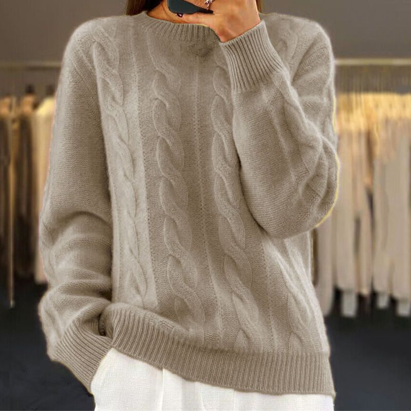 Alvinia™ | Zopfmuster-Pullover - Image 2