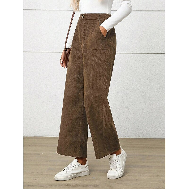 Elise | Weite Hose mit hoher Taille - Image 2