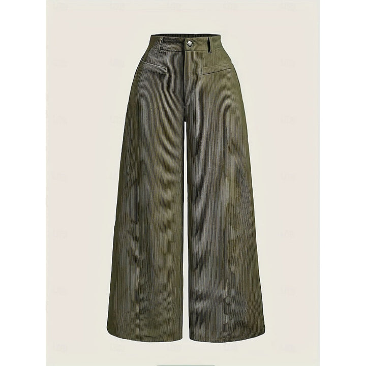 Gwyneth | Weite Hose mit hoher Taille - Image 3
