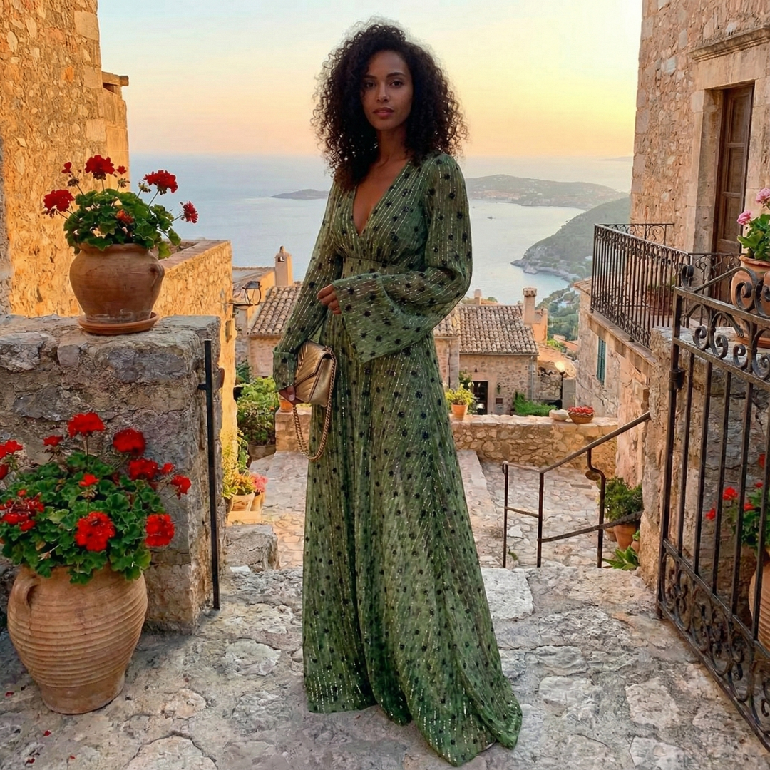 Vicelora - Langes Sommer Maxikleid Für Damen