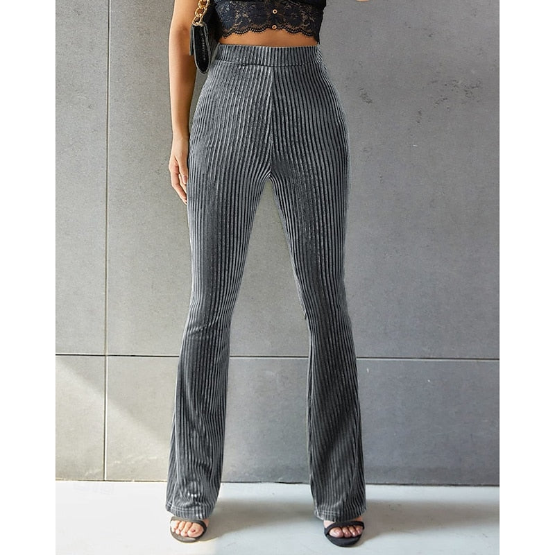 Willow | Ausgestellte Hose mit hoher Taille - Image 4
