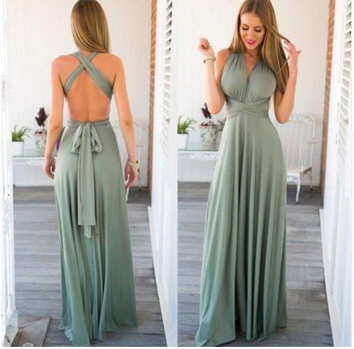 Penelisse - Maxi Wickelkleid Für Hochzeitsgäste Damen