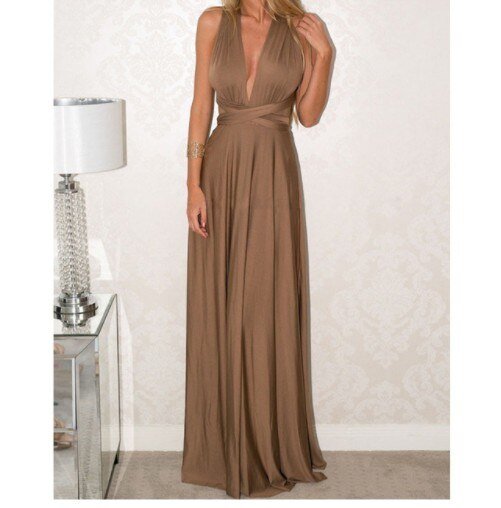 Penelisse - Maxi Wickelkleid Für Hochzeitsgäste Damen