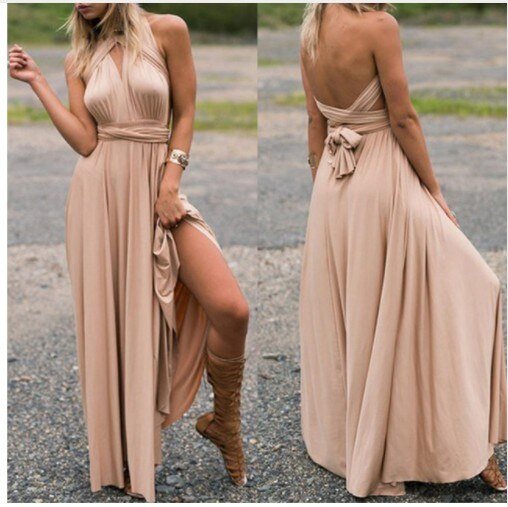 Penelisse - Maxi Wickelkleid Für Hochzeitsgäste Damen