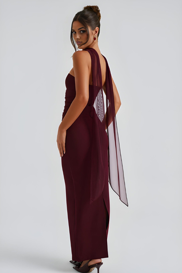 Celandine - Strapless Maxi Bodycon Kleid