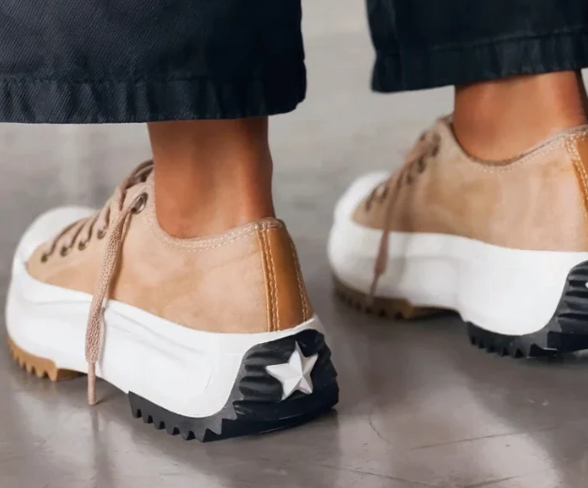 Orvella - Orthopädische Damen Plateau Schuhe Komfort Stil