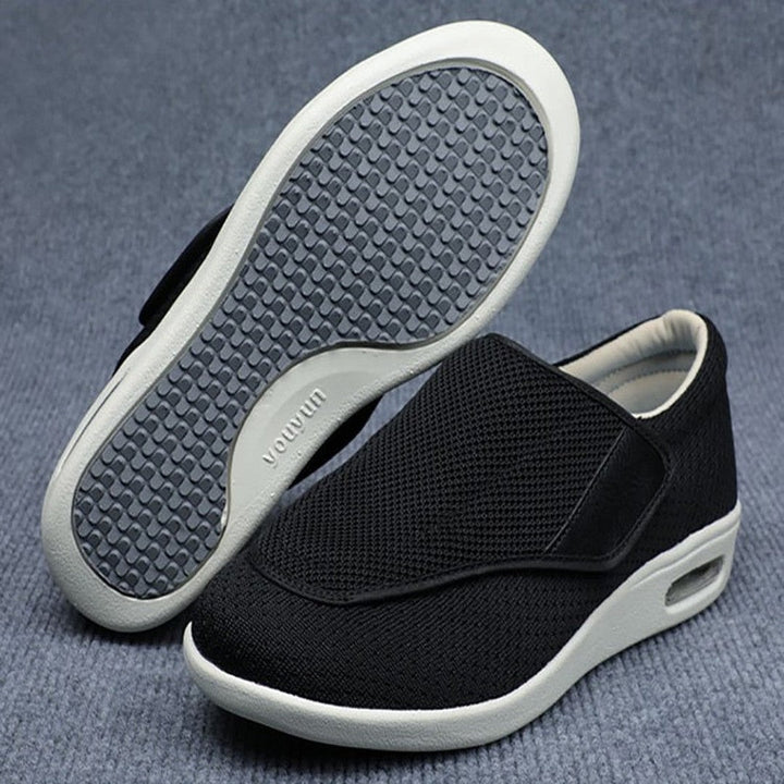 Damen Bequemschuhe Klettverschluss Mesh Weite Passform Luftpolster - Image 4