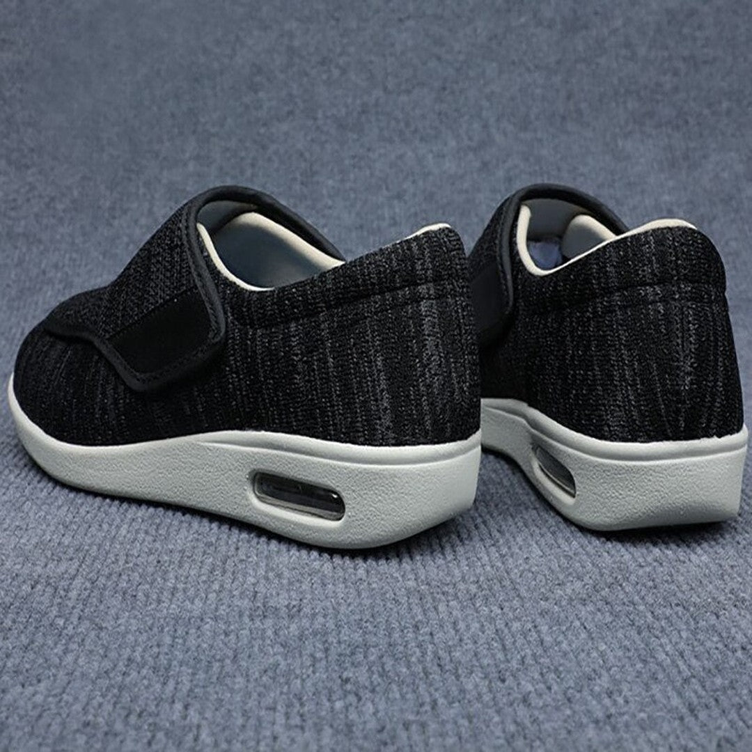 Damen Bequemschuhe Klettverschluss Mesh Weite Passform Luftpolster - Image 5