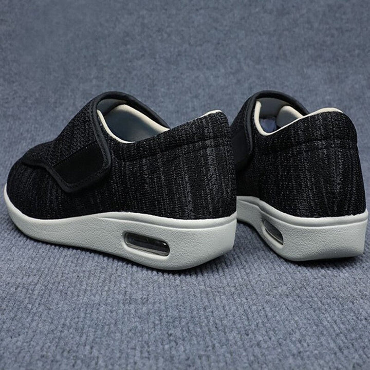 Damen Bequemschuhe Klettverschluss Mesh Weite Passform Luftpolster - Image 5