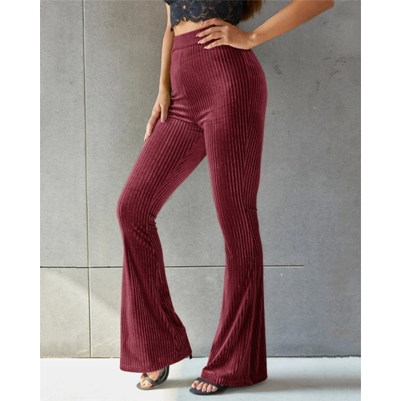 Willow | Ausgestellte Hose mit hoher Taille - Image 7