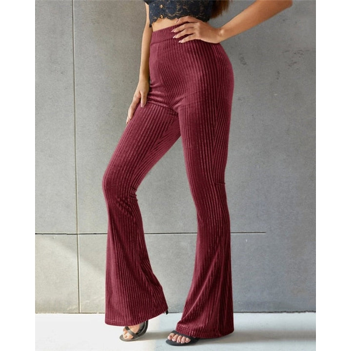 Willow | Ausgestellte Hose mit hoher Taille - Image 7