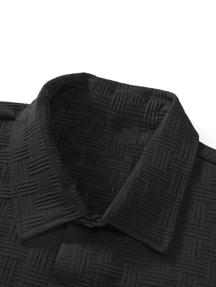Men's 2 Piece Shirt Shorts Matching Outfit Set - Image 9
